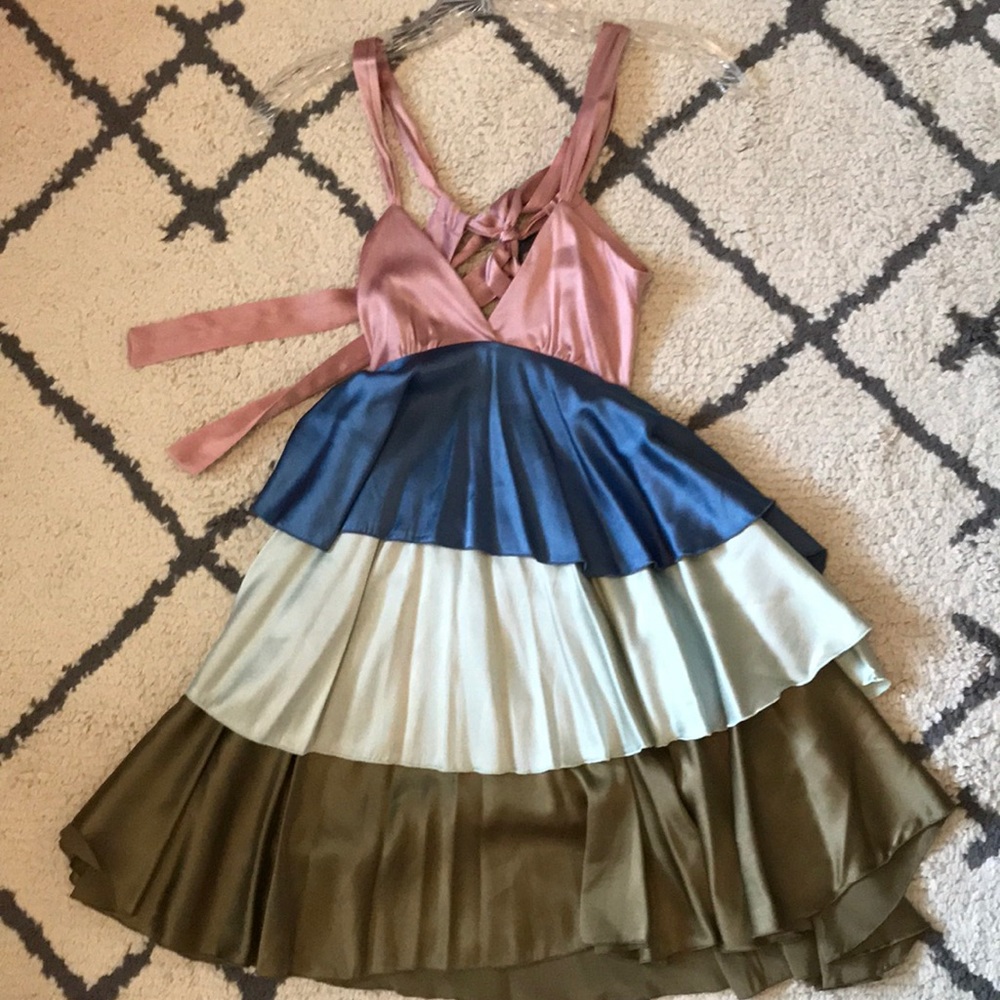 XS Indah tiered dress